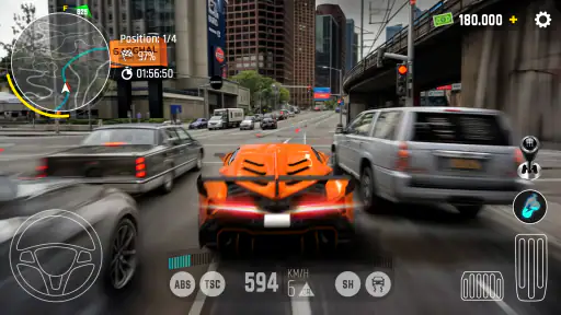 Car Driving Traffic Simulator screenshot