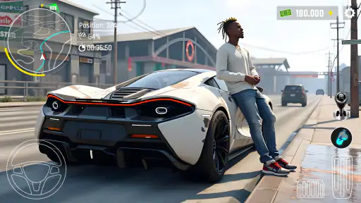 Car Driving Traffic Simulator screenshot