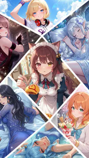 Cards of Waifu: Collect & Duel screenshot 11