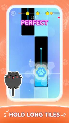 Cat Cute Tiles: 音楽ゲーム ボールゲーム screenshot