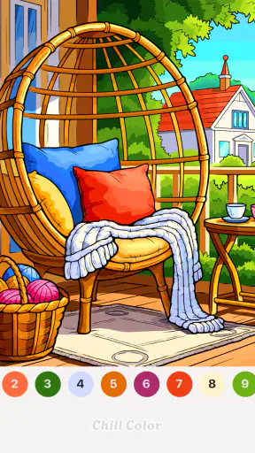 Chill Color - Paint by Number screenshot 10