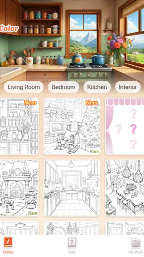 Chill Color - Paint by Number screenshot 12