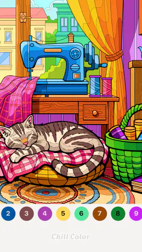 Chill Color - Paint by Number screenshot 9