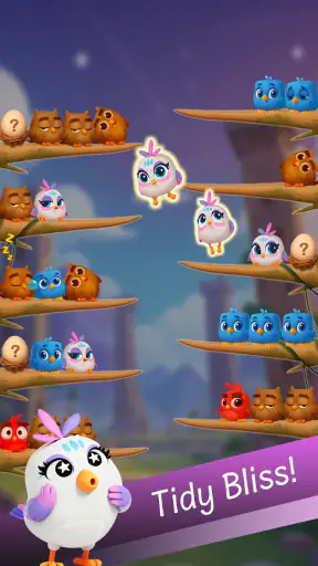 Chirpy Sort: Bird Color Puzzle screenshot