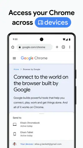 Chrome Beta screenshot