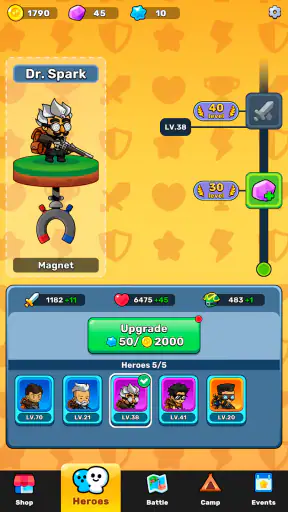 Claw Master – ローグライクヒーロー screenshot