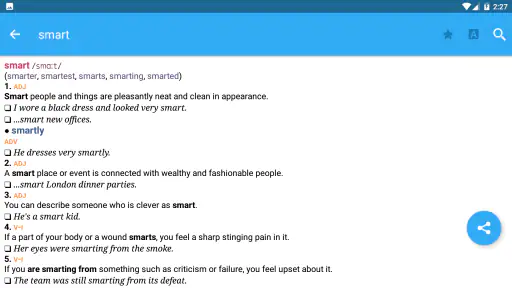 Collins Cobuild Intermediate screenshot 9