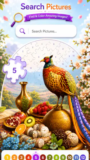 Coloring Game: Color by Number screenshot 12