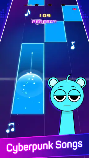 Cyber Music Rush: EDM音楽リズムゲーム screenshot 6
