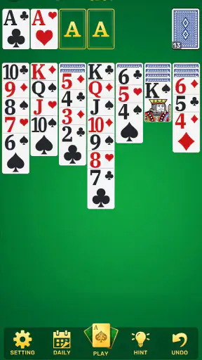 Daily Classic Solitaire screenshot