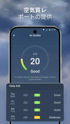 DailyWeather: 天気予報 screenshot