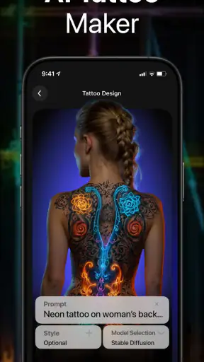 DaVinci – AI画像生成ツール screenshot