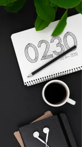 DepthX - Live Clock Wallpapers screenshot