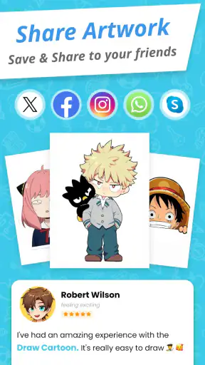 Draw Cartoon - AR Sketch App screenshot