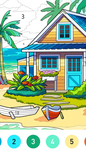 Dream Home Coloring book screenshot 12