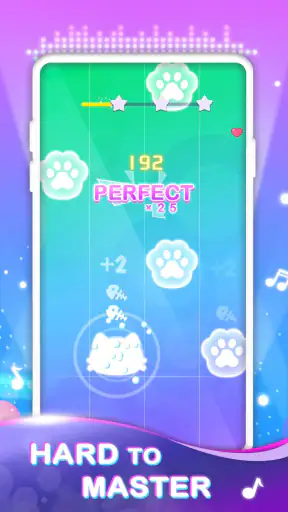 Rhythm Cat: 可愛い猫の音楽リズムゲーム screenshot
