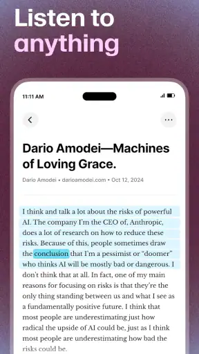 ElevenReader: Read Books Aloud screenshot