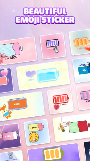 かわいい絵文字バッテリー screenshot