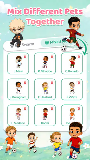 Emoji Battery & Shimeji Pet screenshot
