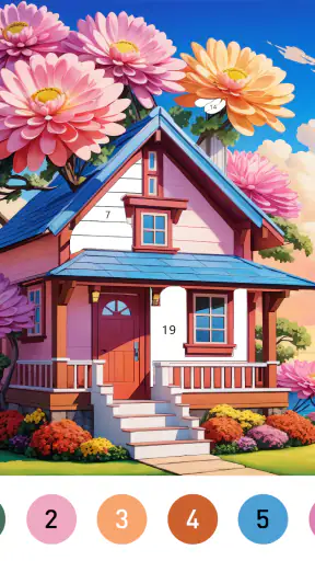 Fairytale Color – 数字で塗るゲーム。 screenshot 11