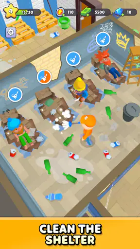 Flop House: ホームレスシェルター screenshot