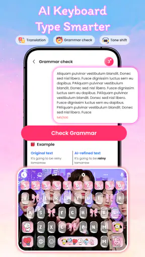 Font Keyboard Themes, Emoji screenshot