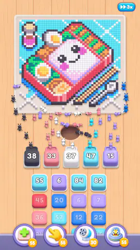 Food Hunt: Pixel Puzzle screenshot 1