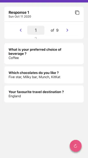 FormsApp - Manage your Forms screenshot
