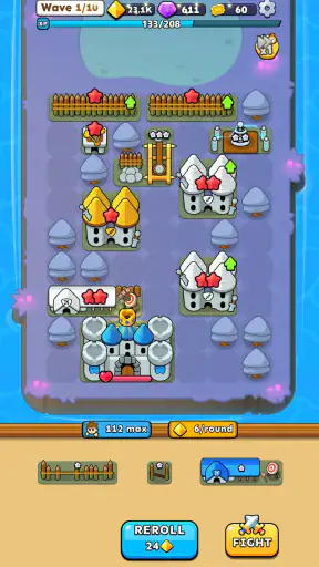 Fortress Merge: Puzzle Defense screenshot 11