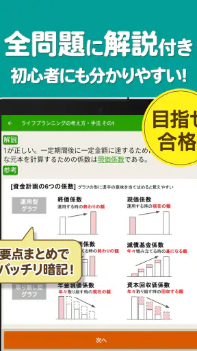 FP3級 解説付き問題集 - 独学TODAY screenshot 9