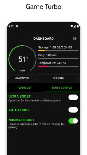 Game Booster 4x Faster Pro screenshot