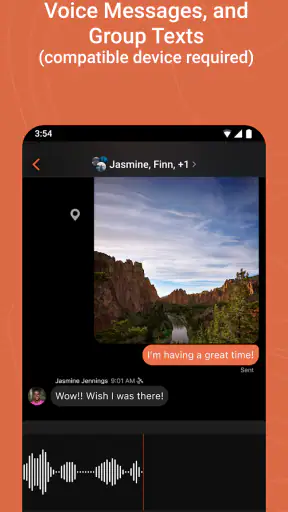 Garmin Messenger™ screenshot