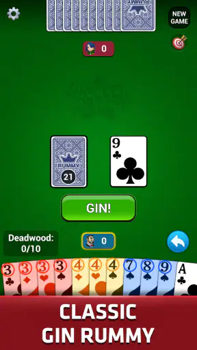 Gin Rummy: Classic Card Game screenshot