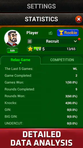 Gin Rummy: Classic Card Game screenshot 12