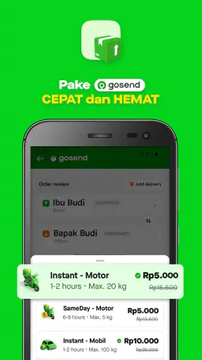 Gojek - Transportasi & Makanan screenshot 11