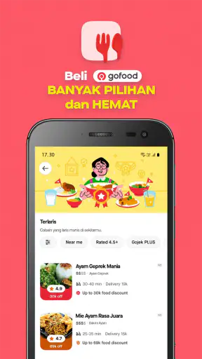 Gojek - Transportasi & Makanan screenshot 9