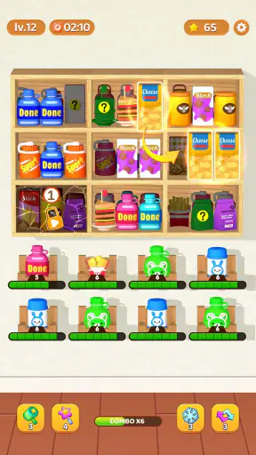 Goods Sort™:仕分け ゲーム、パズルゲーム screenshot 11
