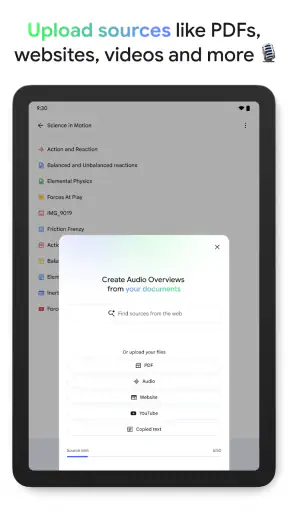 Google NotebookLM screenshot 9