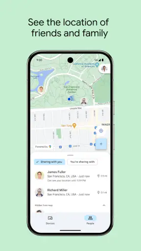 Google の Find Hub screenshot