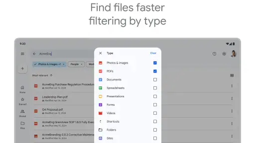 Google ドライブ screenshot 12