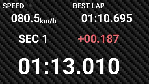GPS Laps screenshot