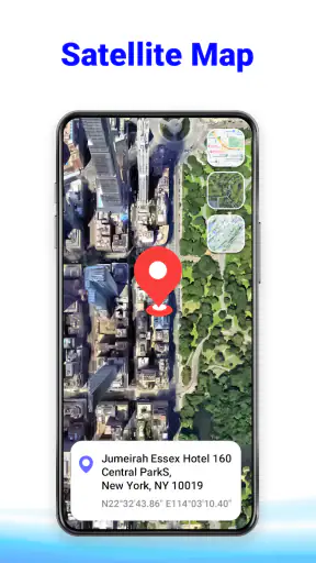 GPS ルート プランナー: レーダー マップ screenshot