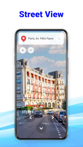 GPS ルート プランナー: レーダー マップ screenshot