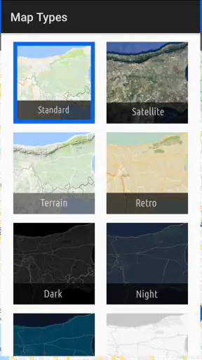 GPS座標マップ: 緯度と経度 screenshot
