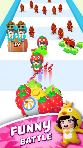 Gugu Gaga Penguin: Merge & Run screenshot 11