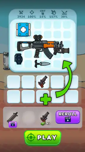 Gun Hero ― 2Dピストルシューティングゲーム screenshot