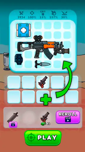 Gun Hero ― 2Dピストルシューティングゲーム screenshot