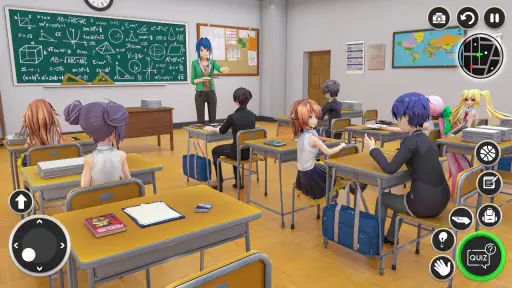 High School Girl Life Sim 3D screenshot 11