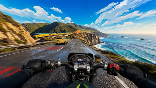 Highway Moto Rush: Traffic screenshot 11