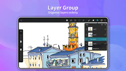 HiPaint - イラスト & お絵描きアプリ screenshot